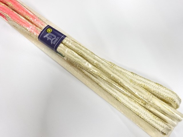 未使用品　正絹　手組帯締め